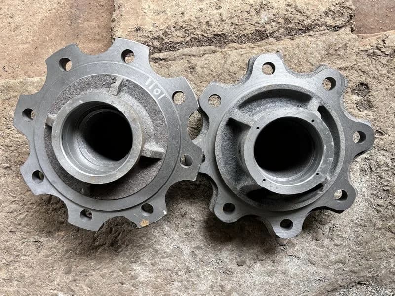 steel hub steel cast component