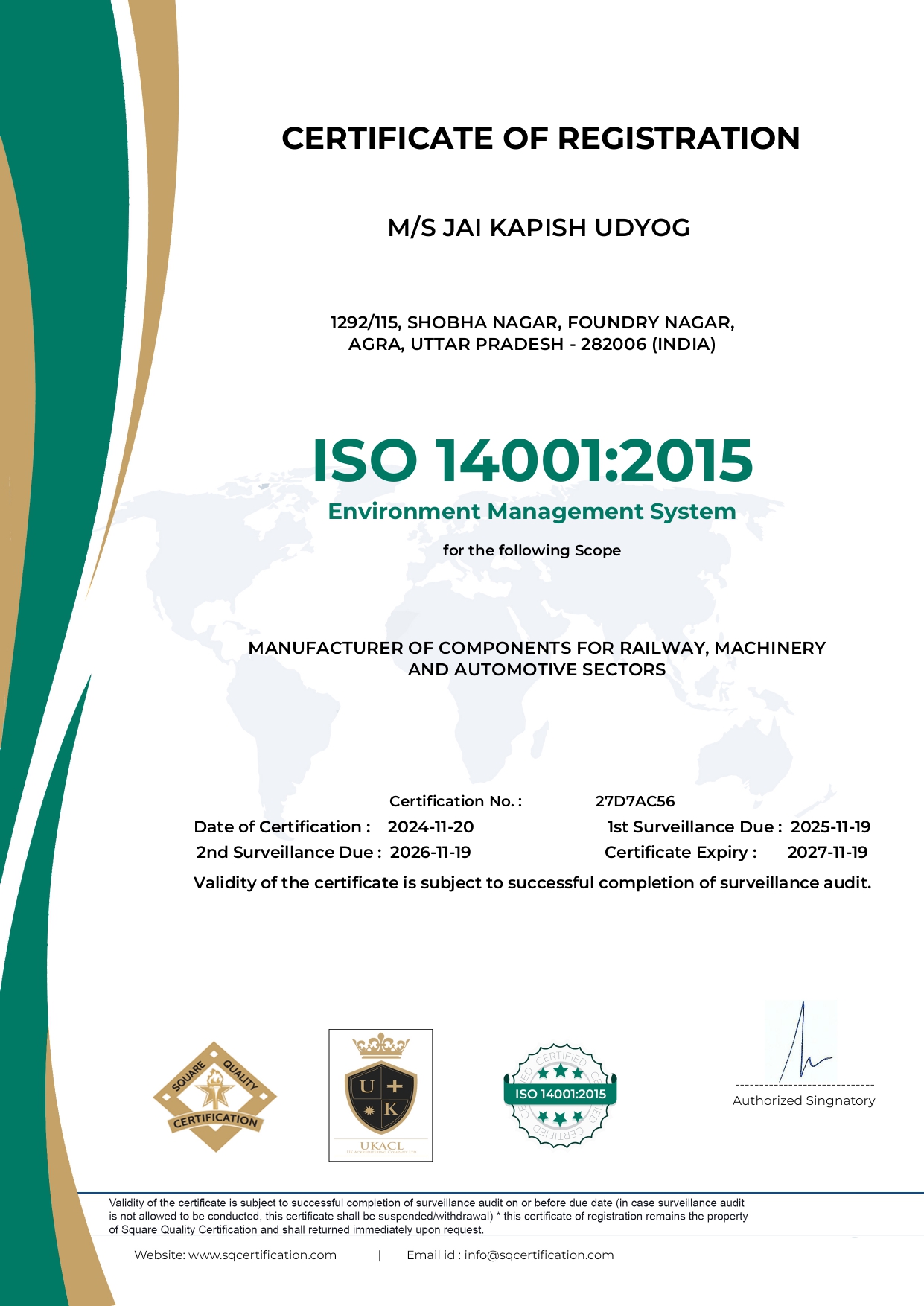ISO 14001:2015
